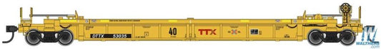 Walthers 910-5622 Thrall Rebuilt 40' Well Car TTX DTTX #53285