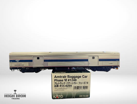 HO Scale - KATO 35-6204 AMTRAK Baggage Car Phase VI # 1249