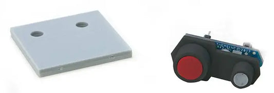 Dual Color LED Accessory Fascia Controller - Walthers Layout Control System -- Yellow - Green NEW