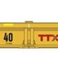 Walthers 910-5622 Thrall Rebuilt 40' Well Car TTX DTTX #53285