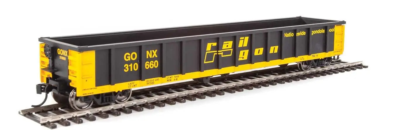 Walthers 910-6251 53' RAILGON GONDOLA GONX #310580