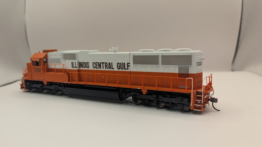 Athearn Genesis HO SD70 w/DCC & Sound, llinois Central Gulf #7200 - ATHG75831 - Used