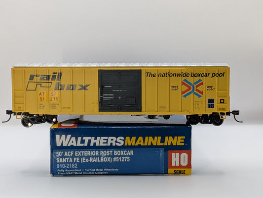 Walthers Mainline 50' ACF Exterior Post Boxcar Railbox #57275 MIB