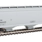 Walthers 910-7630 60' NSC 5150 3-Bay Covered Hopper Canadian National #386420