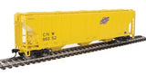 Walthers 54' PS 4427 CD 3-Bay Covered Hopper Chicago & North Western #96052